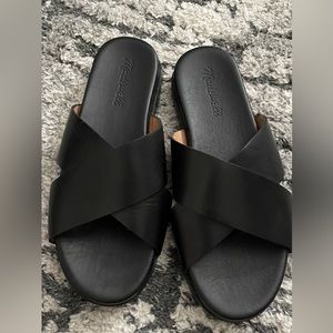 Madewell criss cross Louisa sandals sz 6